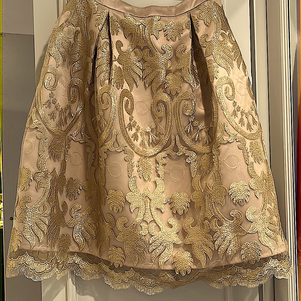 NWOT COCKTAIL SKIRT Endless Rose L